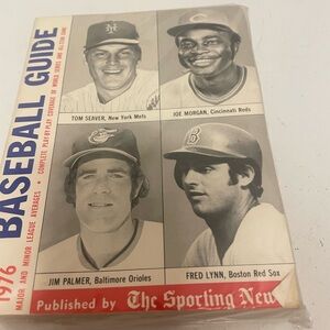 1976 Baseball Guide by The Sporting News